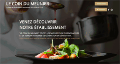 Desktop Screenshot of lecoindumeunier.com